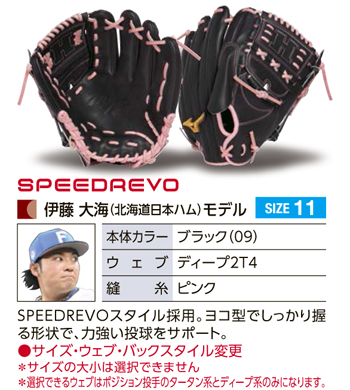 ミズノプロ・グラブオーダー基本モデル